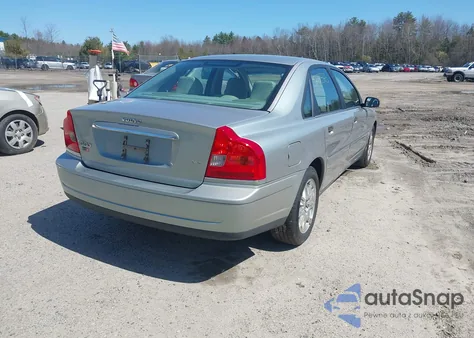 2004 Volvo S80 2.5T из США, поврежденный, VIN YV1TH59HX41360415